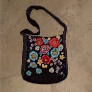 Johnny Was Embroidered Satchel